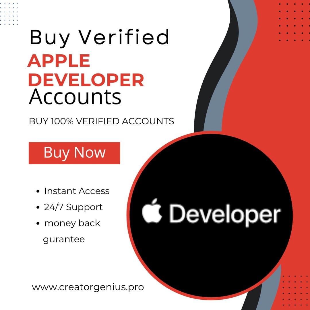 Verified Apple Developer Account